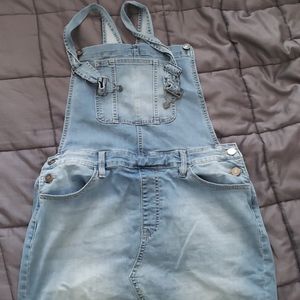Maurices skirt overalls XL